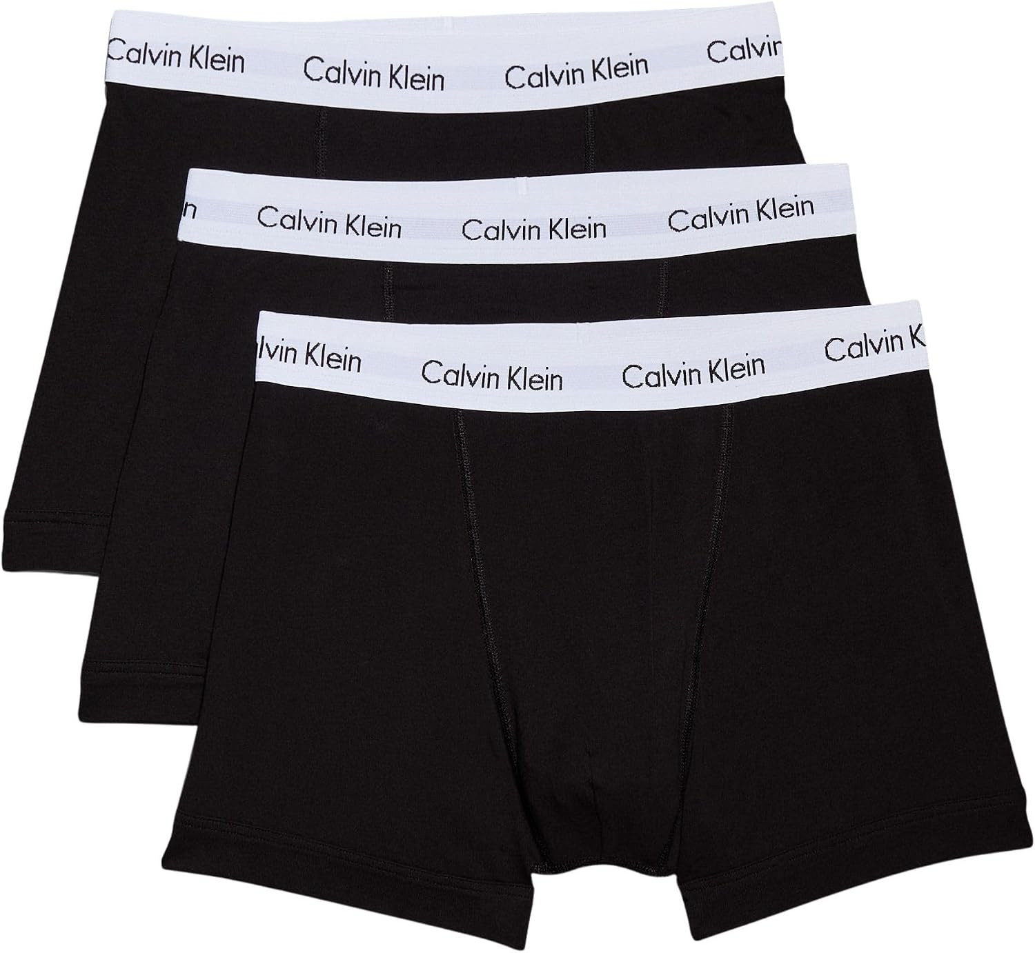 Calvin Klein Men’s 3 Pack Trunks with Logo Waistband | Amazon (UK)