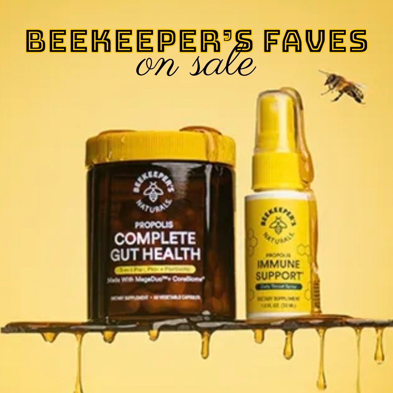Love enjoying my Beekepers Naturals products for a boost as part of my morning routine. Stocking up while their products are on sale! #honey #superfood #savethebees 🐝  

#LTKfoodie #LTKmorningroutine #LTKCyberWeek