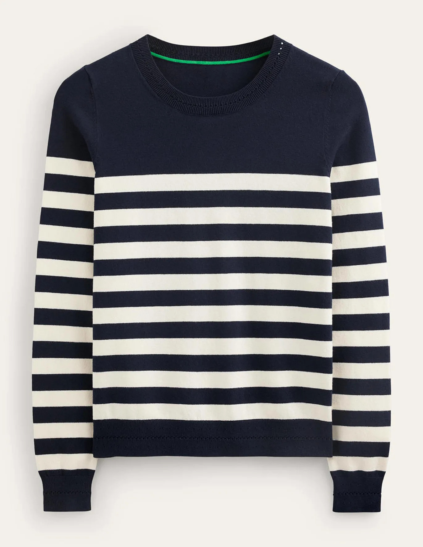 Catriona Cotton Crew Jumper | Boden (US)