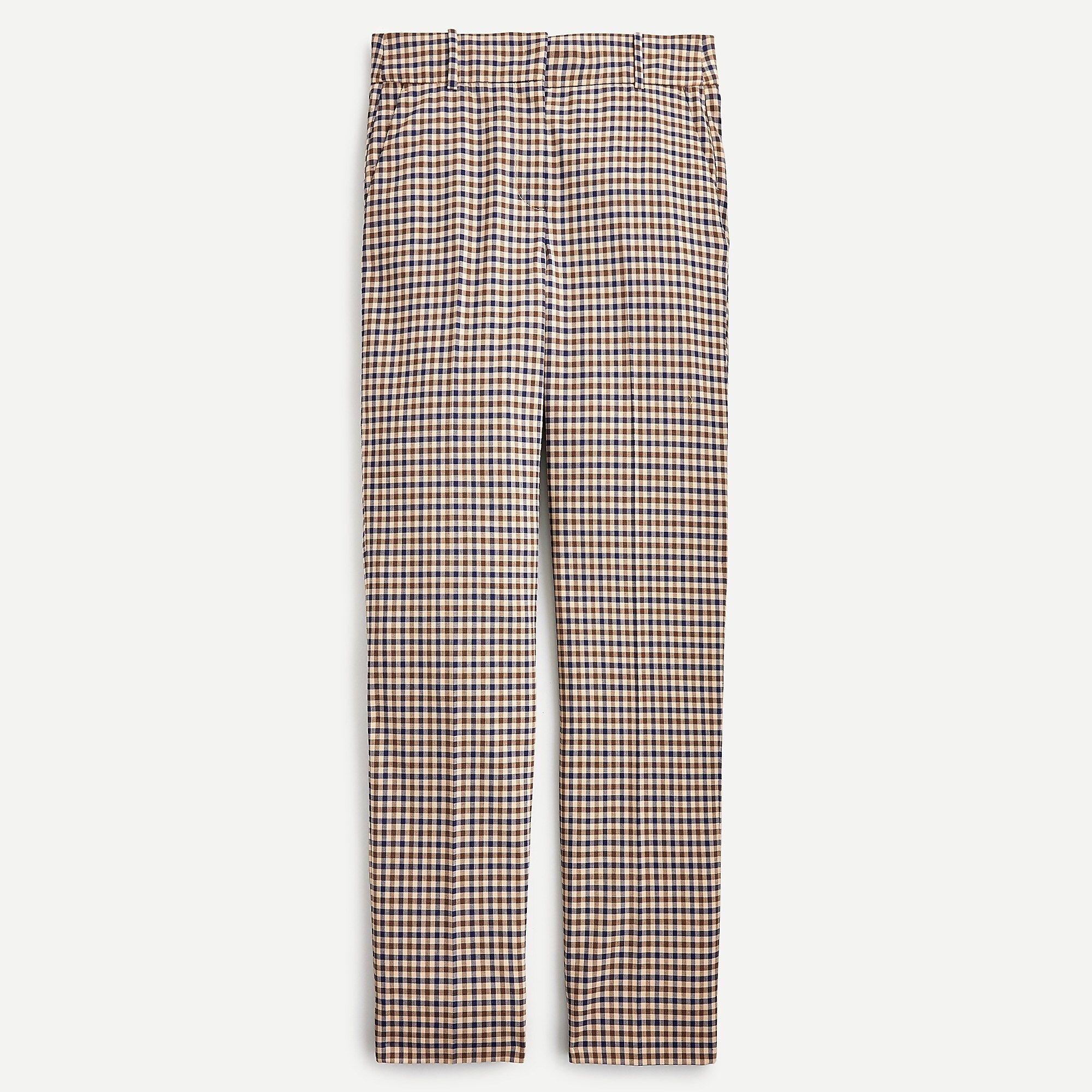 Cameron slim crop pant in plaid Italian stretch wool | J.Crew US