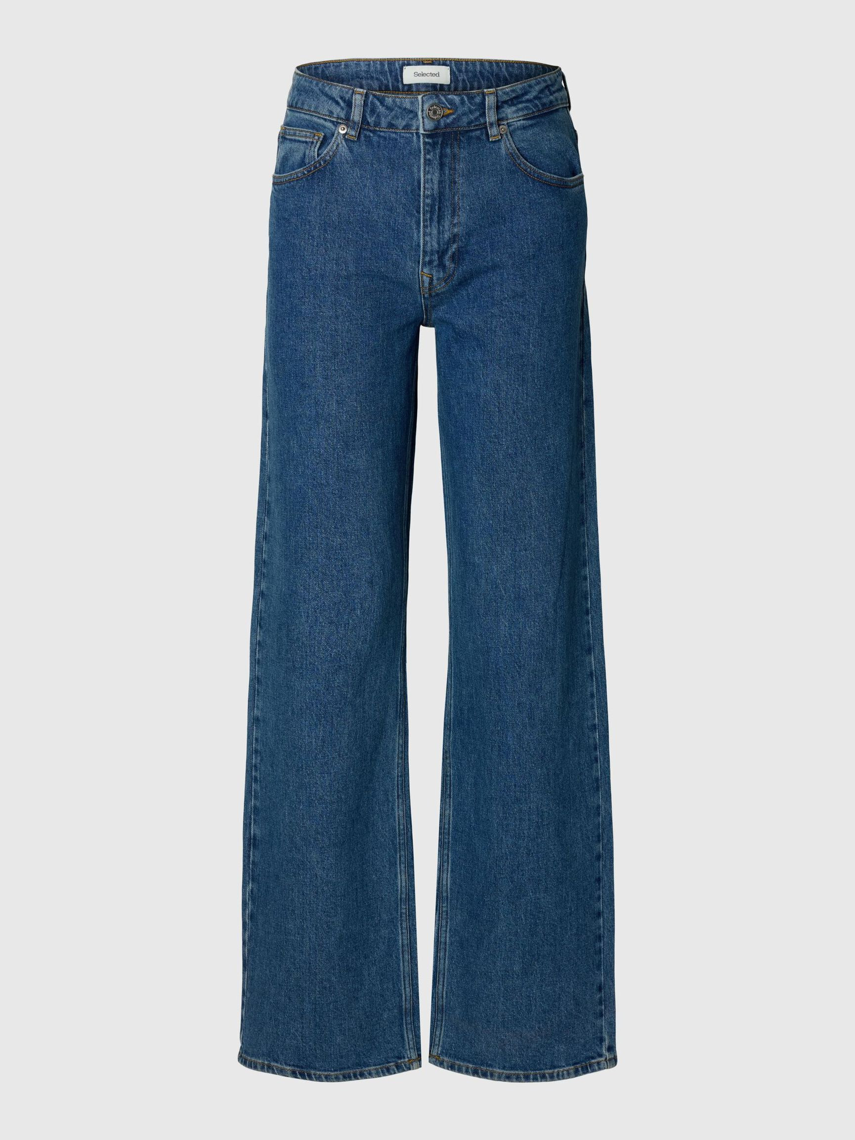 HIGH WAISTED WIDE LEG JEANS£80.00 | Selected