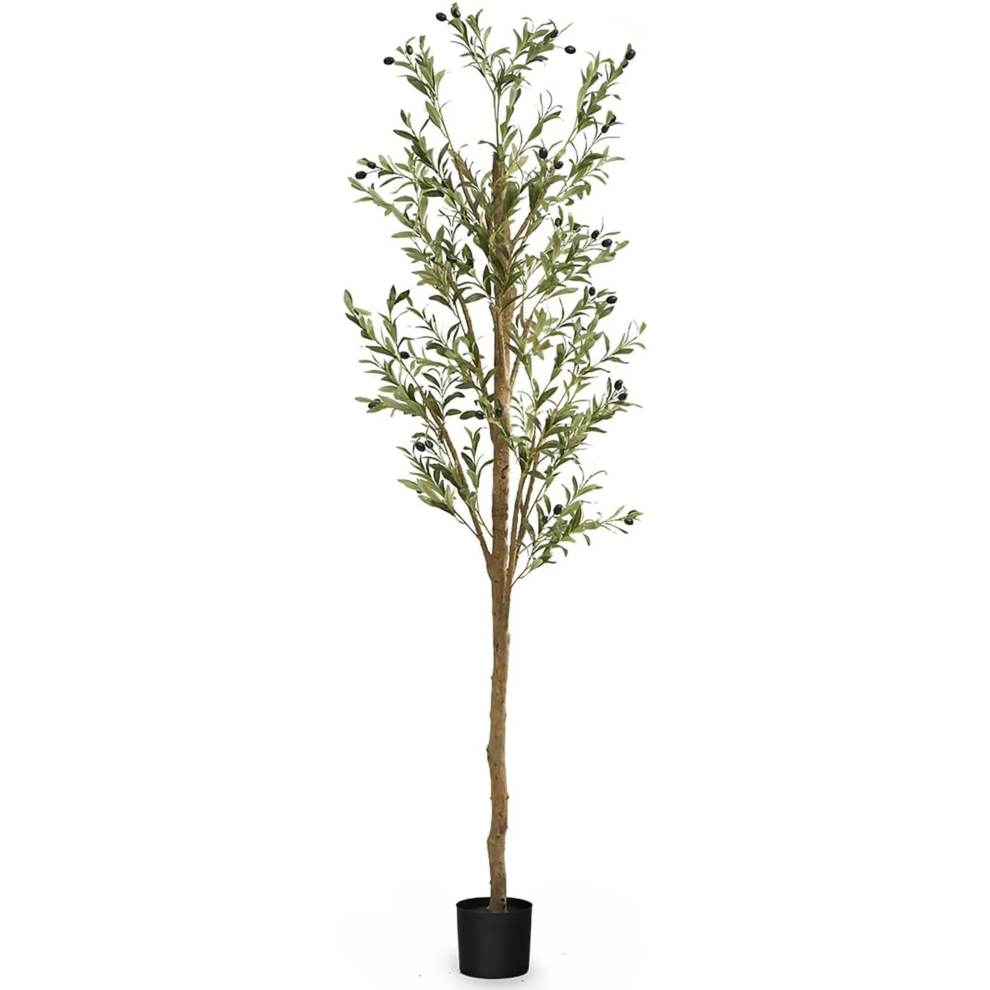 Open Box Maia Shop 7ft Artificial Olive Tree, Fake Plants for Home Decor | Walmart (US)