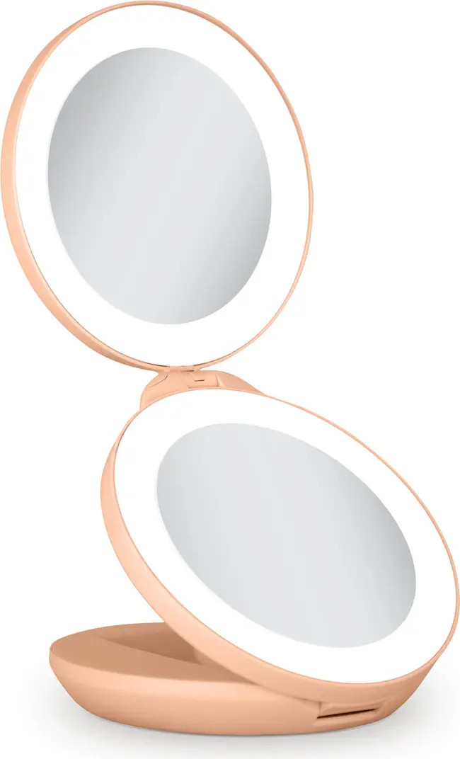 Lighted Travel Mirror with Magnification & Folding-to-Compact | Nordstrom