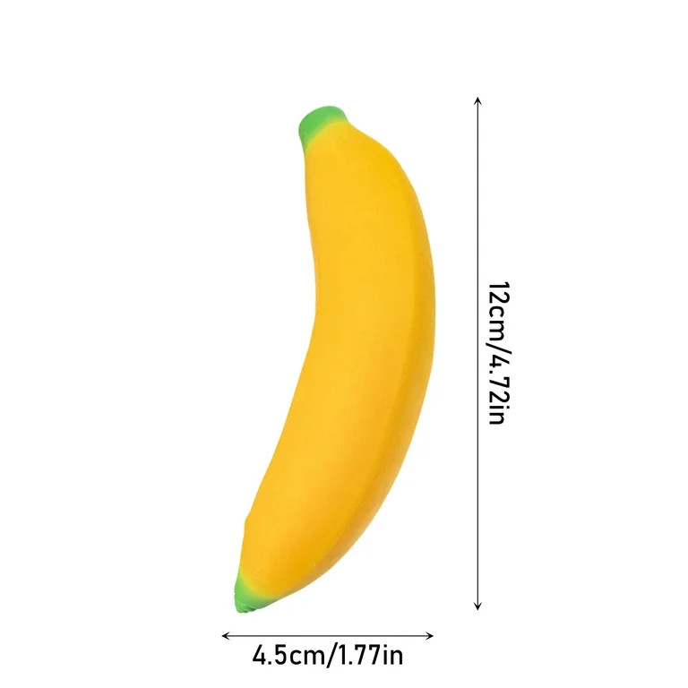 Banana Squishy Toy, Realistic Banana Slow Rebound Stress Relief & Anxiety Fidget Toy for Sensory ... | Walmart (US)