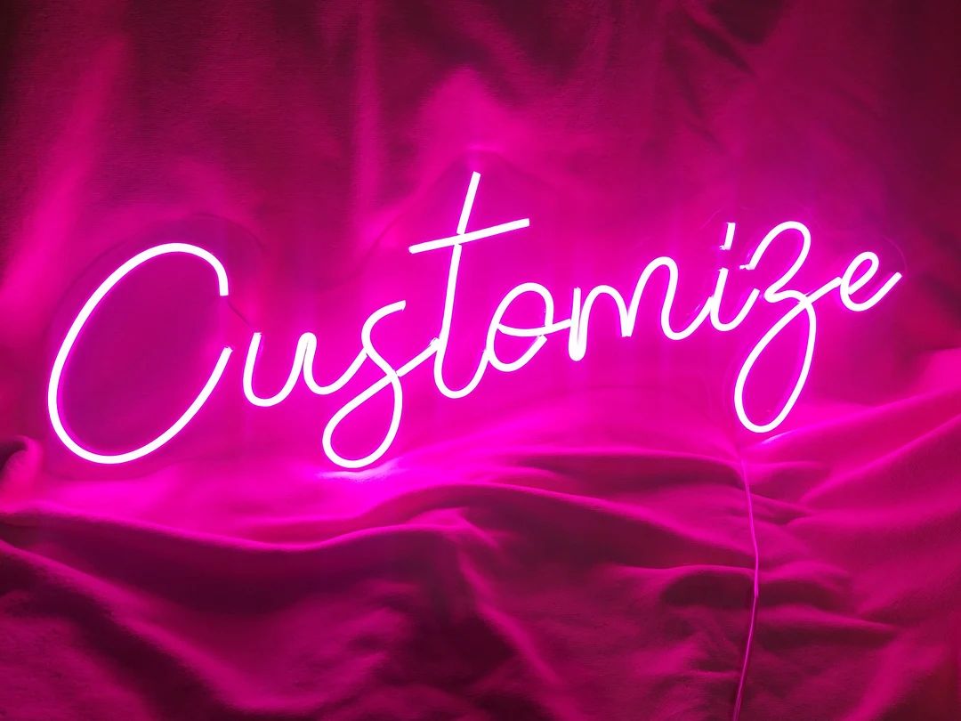 Custom Neon Sign  Neon Sign  Light up Sign  Neon Signs  - Etsy | Etsy (US)