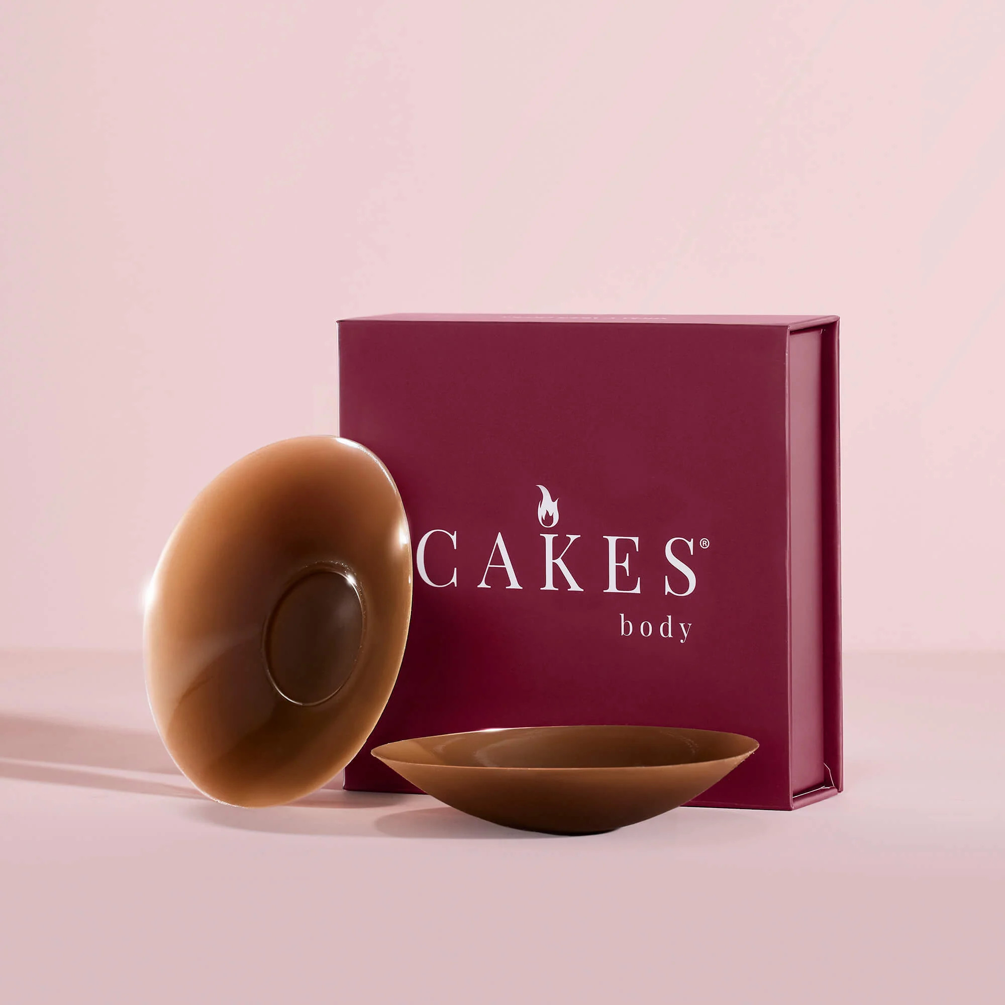 Sticky CAKES\u2122 circles | Medical-Grade Adhesive Nipple Covers | CAKES Body