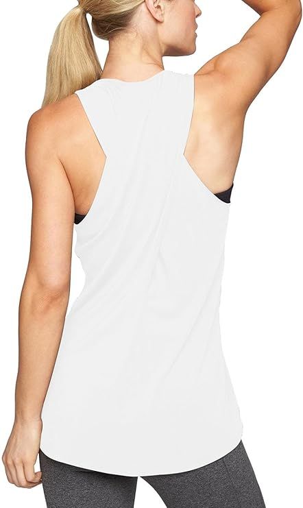 Bestisun Yoga Tops Workout Tanks for Women Workout Clothes Athletic Racerback Tank Tops | Amazon (US)