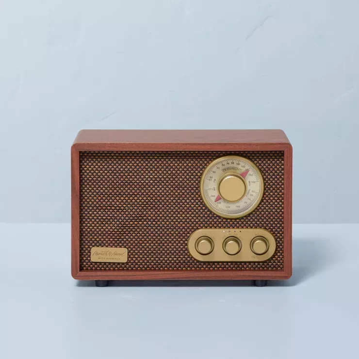 Victrola Willow Wood Bluetooth Radio 