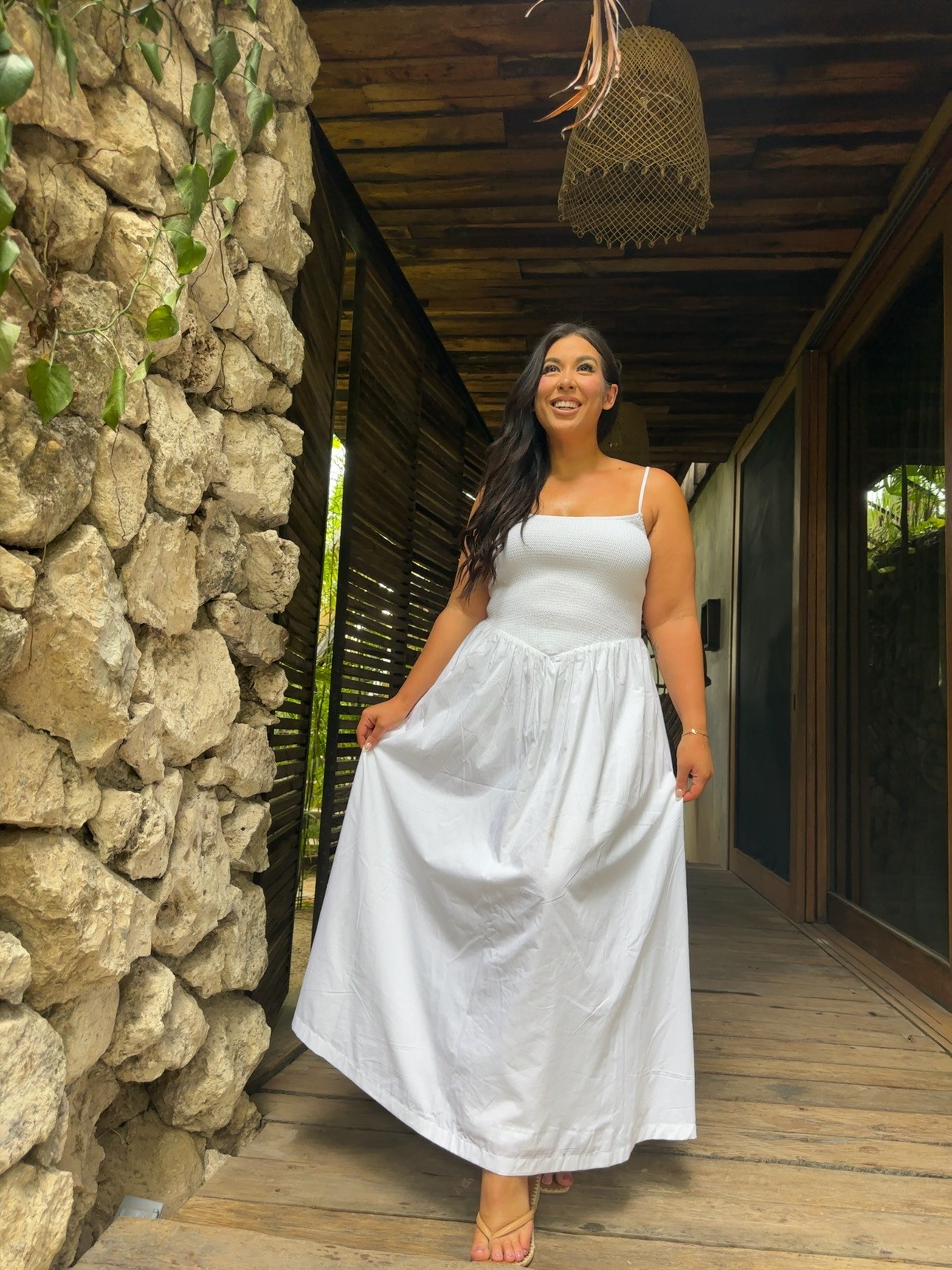 #ad #AbercrombiePartner @Abercrombie Midsize Abercrombie outfit! Wearing a size large tall! Use code AFBONNIE for an extra discount!
-
-
-
Vacation dress, spring dress, casual dress, midsize outfit, spring outfit, spring fashion, size 12, size 14



#LTKStyleTip #LTKMidsize