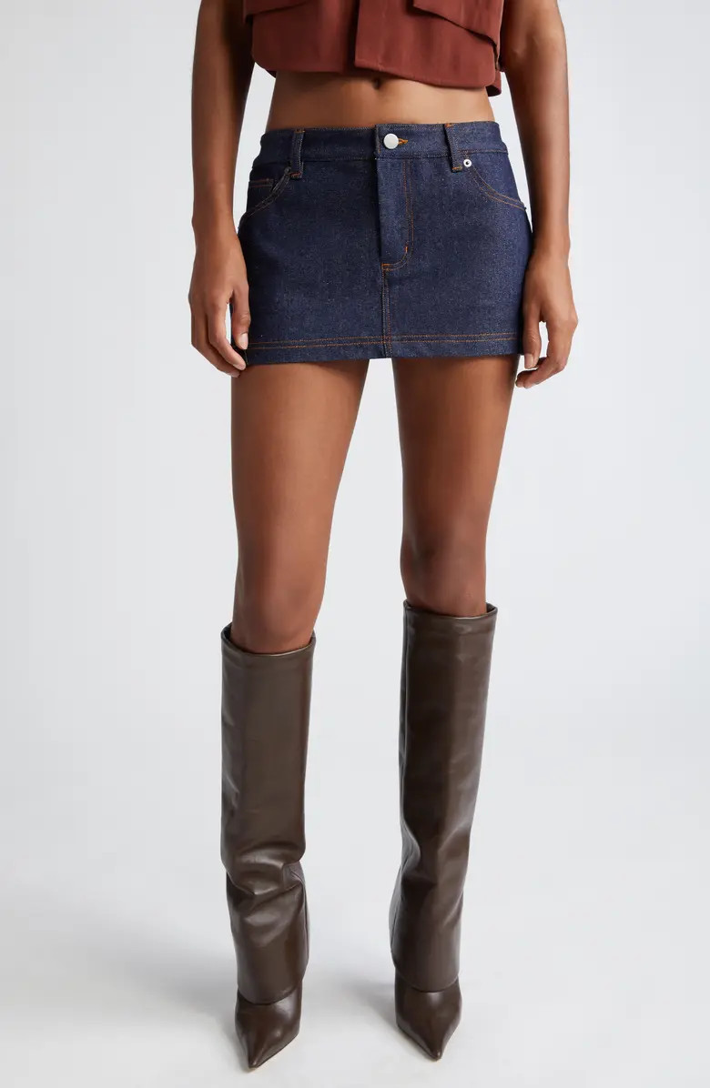 K.NGSLEY Ravedin Denim Miniskirt | Nordstrom | Nordstrom