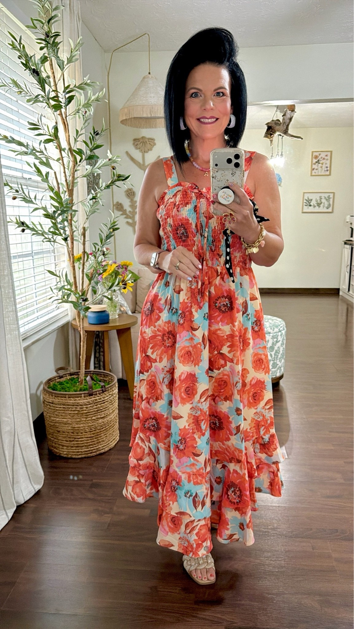 wedding guest dress summer

GRACE KARIN Women's 2026 Summer Floral Boho Dress Square Neck Strapped Swing A Line Sundress Beach Long Maxi Outfits
Size small TTS 

Women Rhinestone Open Toe sandals 
Linked a few options

#LTKWedding #LTKOver40 #LTKPetite
