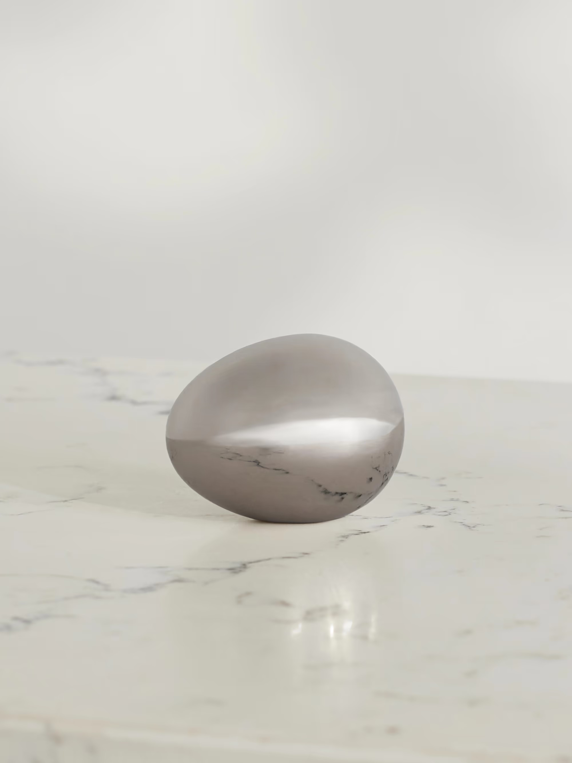 Egg steel paperweight | NET-A-PORTER (US)
