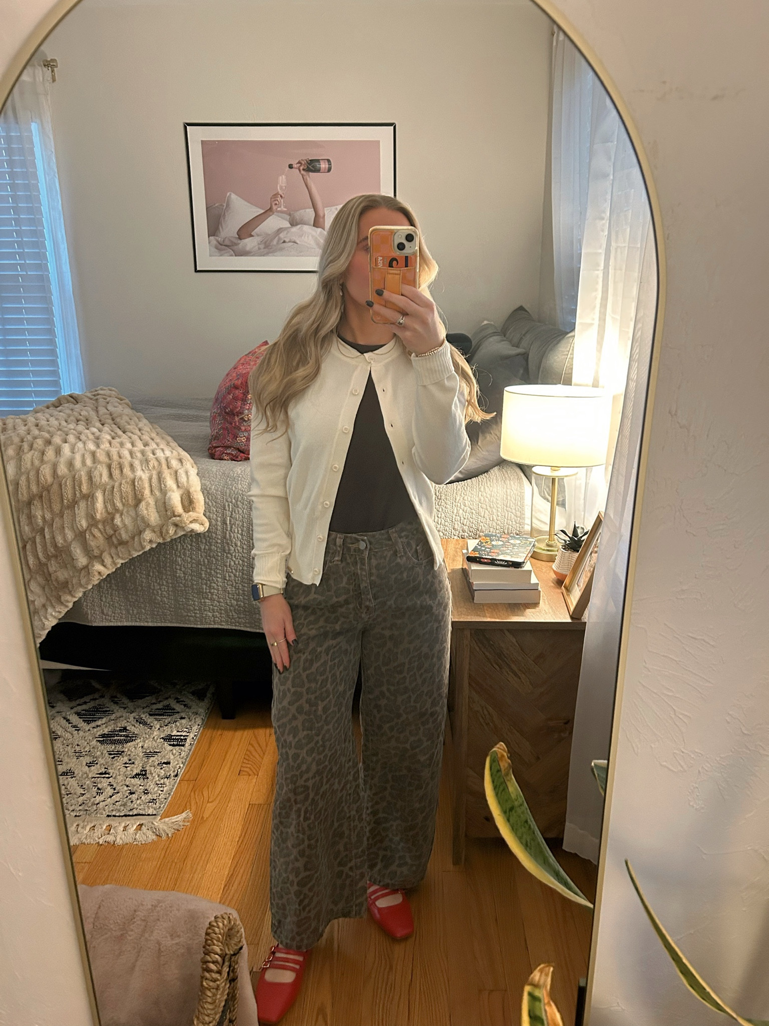 Cheetah pants & cardigan 

#LTKShoeCrush #LTKWorkwear