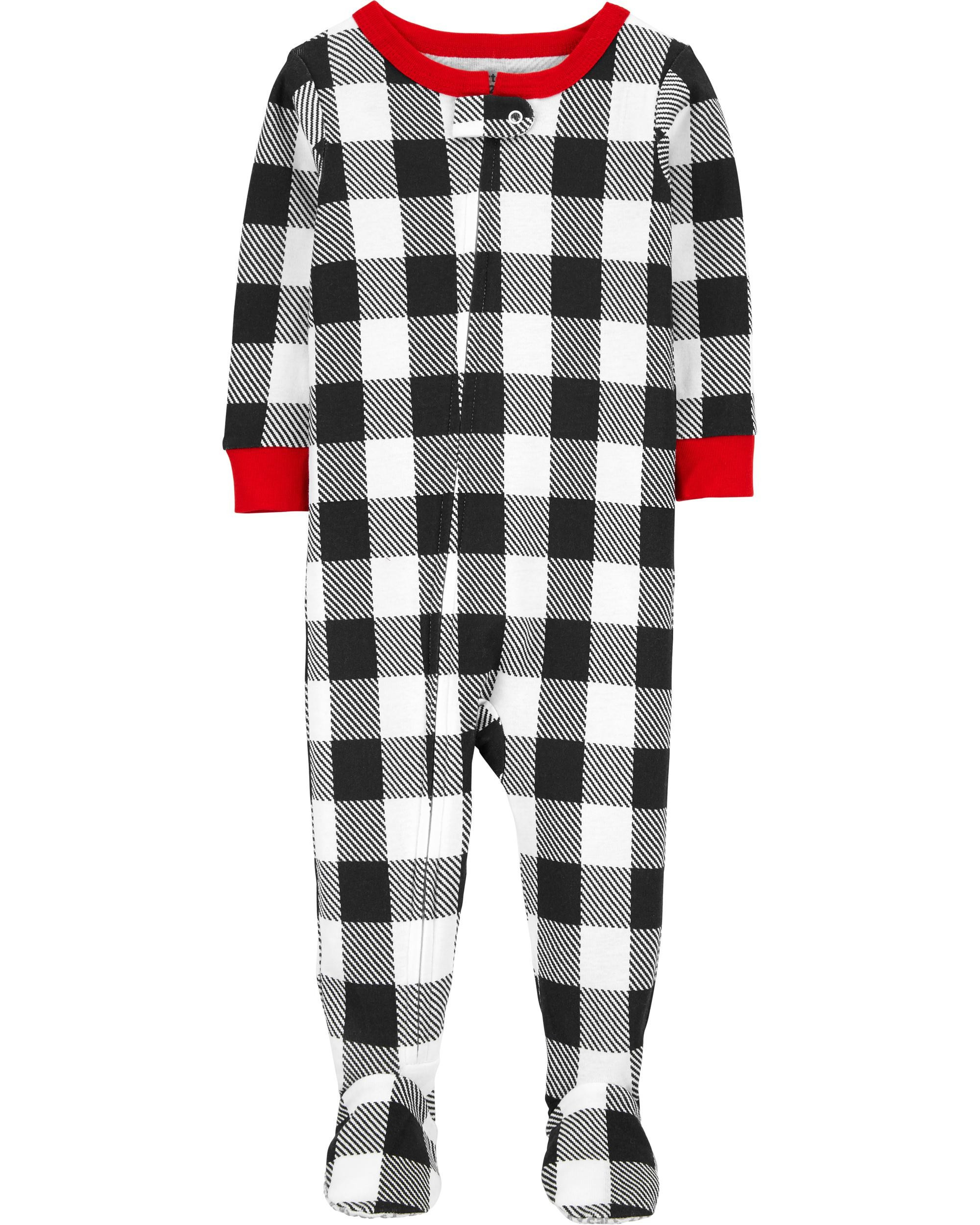 1-Piece 100% Snug Fit Cotton Footie PJs | Carter's