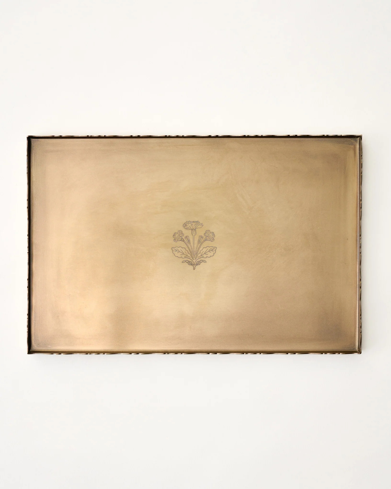 Daphne Antique Brass Tray | Magnolia