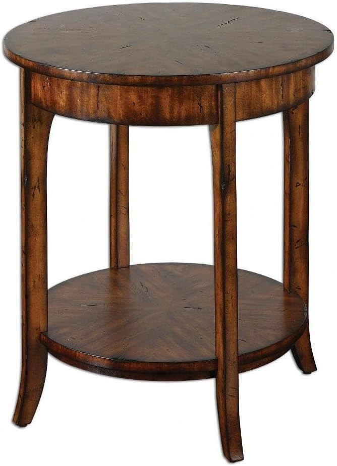Uttermost Carmel Lamp Table, Furniture, Rustic | Amazon (US)