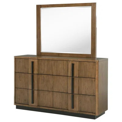 Ignes 6-Drawer Dresser With Mirror | Wayfair North America