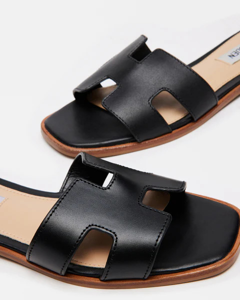 HADYN BLACK LEATHER | Steve Madden (US)