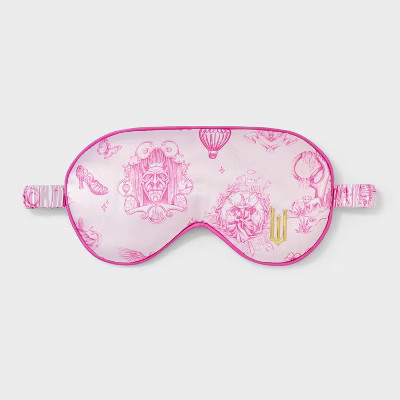 Wicked x Katie Kime Women's Graphic Sleep Mask - Light Pink | Target
