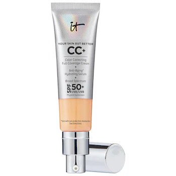 CC+ Cream Full Coverage Color Correcting Foundation with SPF 50+ - IT Cosmetics | Sephora | Sephora (US)