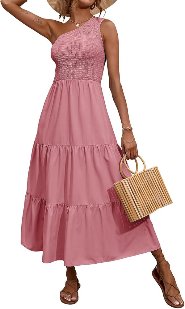 BTFBM Women's Petite-Plus-Size Soft Dress | Amazon (US)