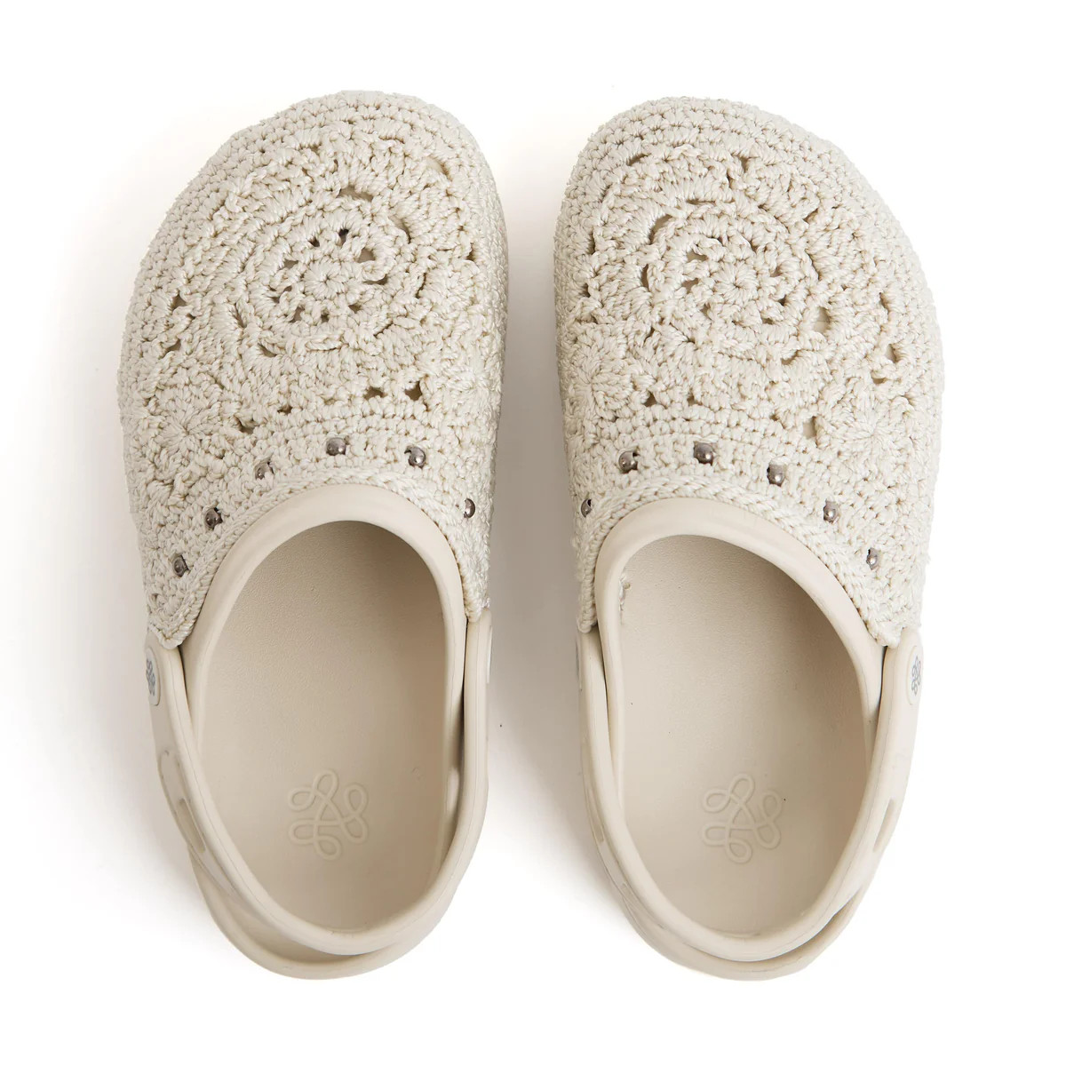 Bolo EVA Clog in Natural Medallion Crochet | The Sak