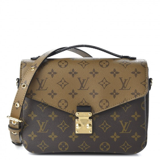 LOUIS VUITTON Reverse Monogram Pochette Metis | Fashionphile