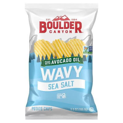 Boulder Canyon Wavy Potato Chips - 5.5oz | Target