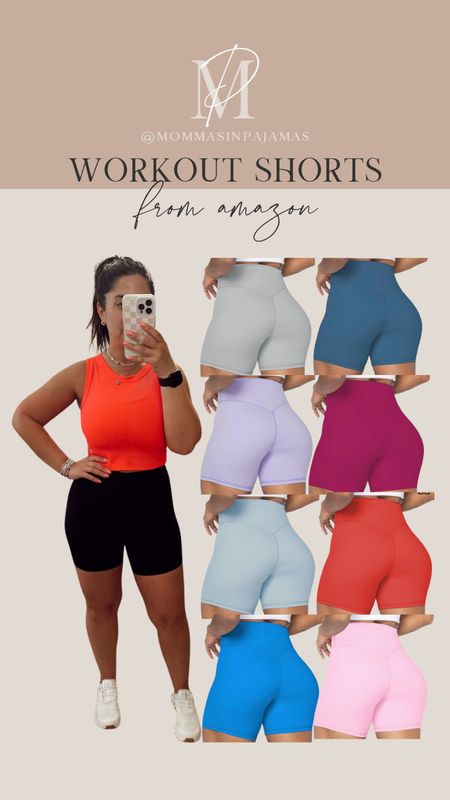 These shorts from Amazon are a summer gym fit must have!! I picked mine up in a size medium. They have a ton of cute colors!! Amazon gym fit, summer gym look, summer gym outfit

#LTKFindsUnder50 #LTKFitness #LTKStyleTip