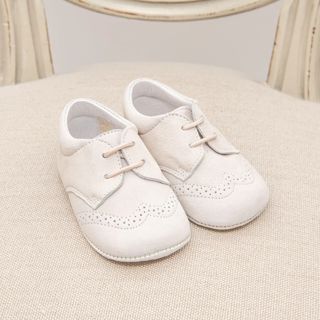 Tan Suede Shoes | Baby Beau & Belle