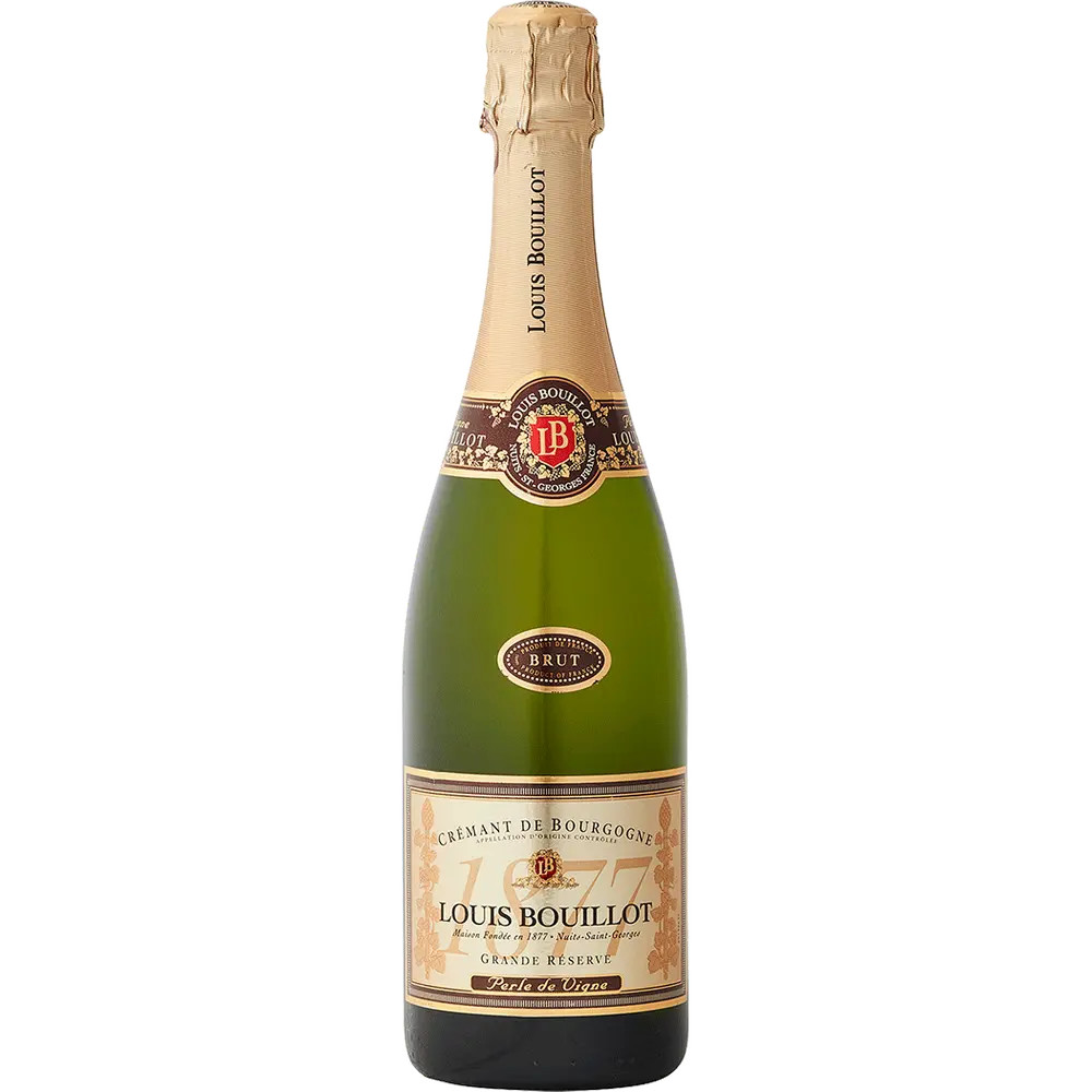 Louis Bouillot Perle de Vigne Cremant de Bourgogne Brut Sparkling Wine | Total Wine