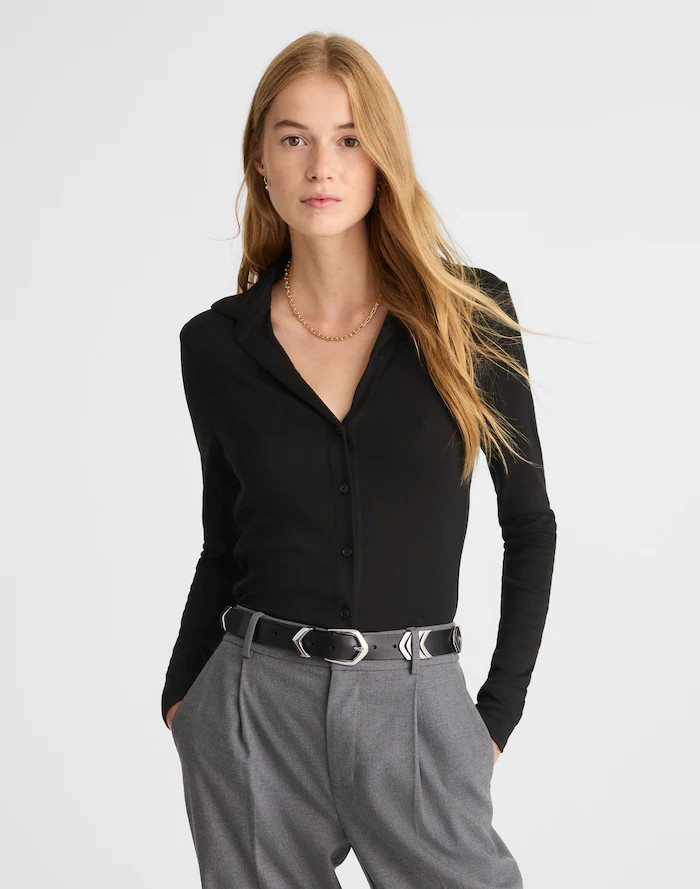 Camp Long-Sleeve Top | Madewell