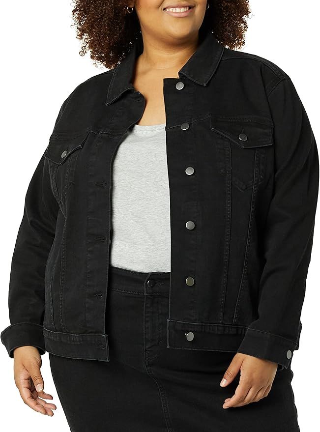 Amazon Essentials Women's Jean Jacket (Available in Plus Size) | Amazon (US)