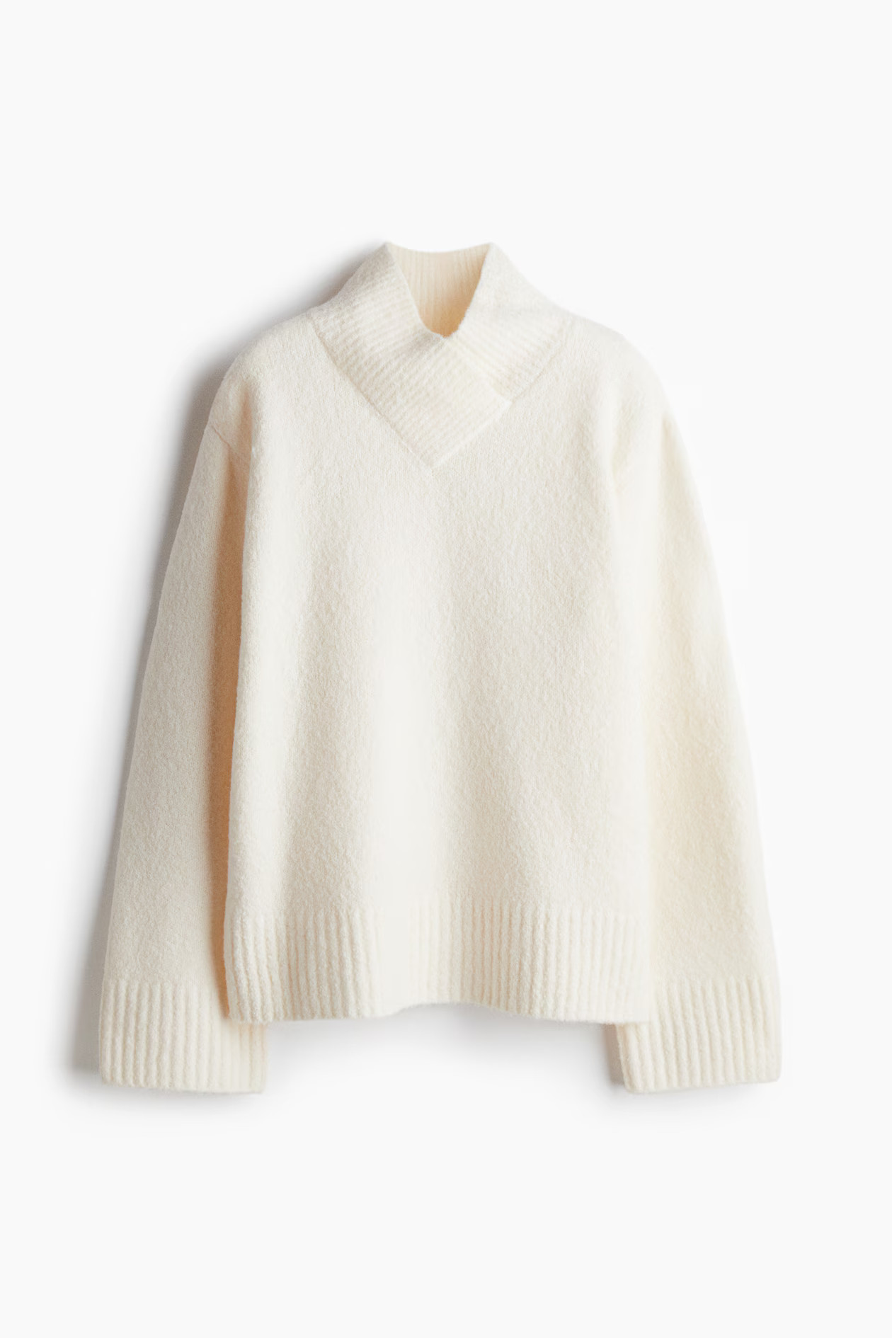 Wool-blend V-neck jumper | H&M (UK, MY, IN, SG, PH, TW, HK)
