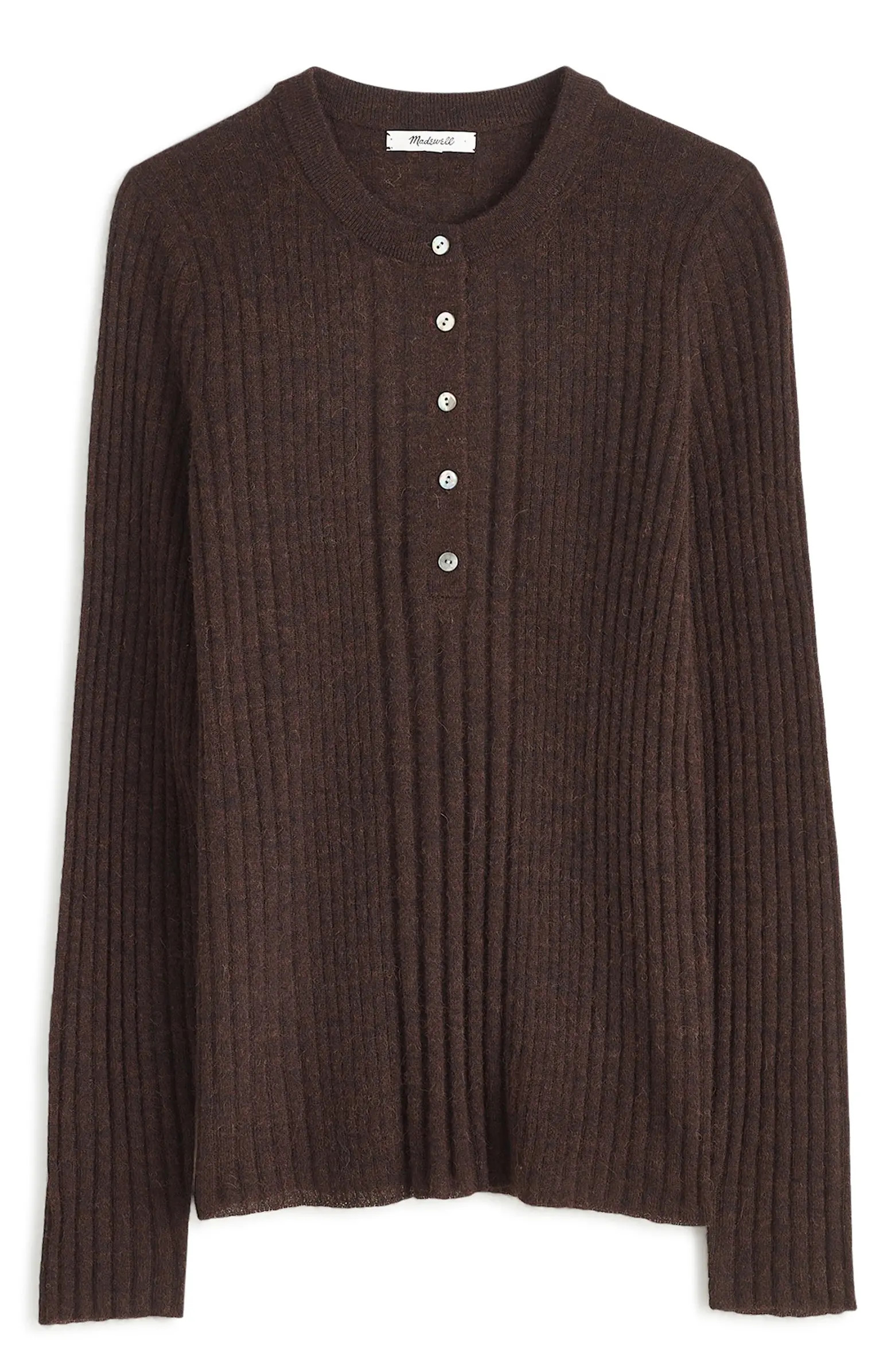 Alpaca Blend Henley Sweater | Nordstrom