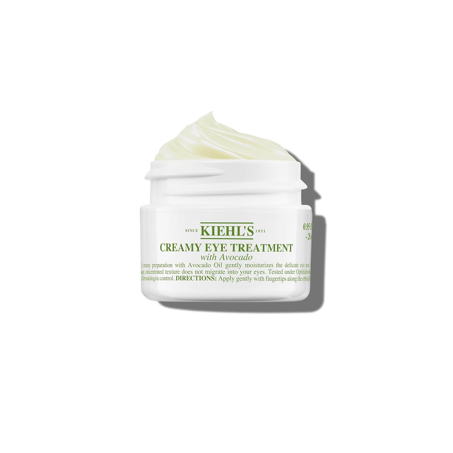 Kiehl's Avocado Eye Treatment, Under Eye Cream for Puffiness and Dark Circles, with Caffeine to C... | Amazon (US)