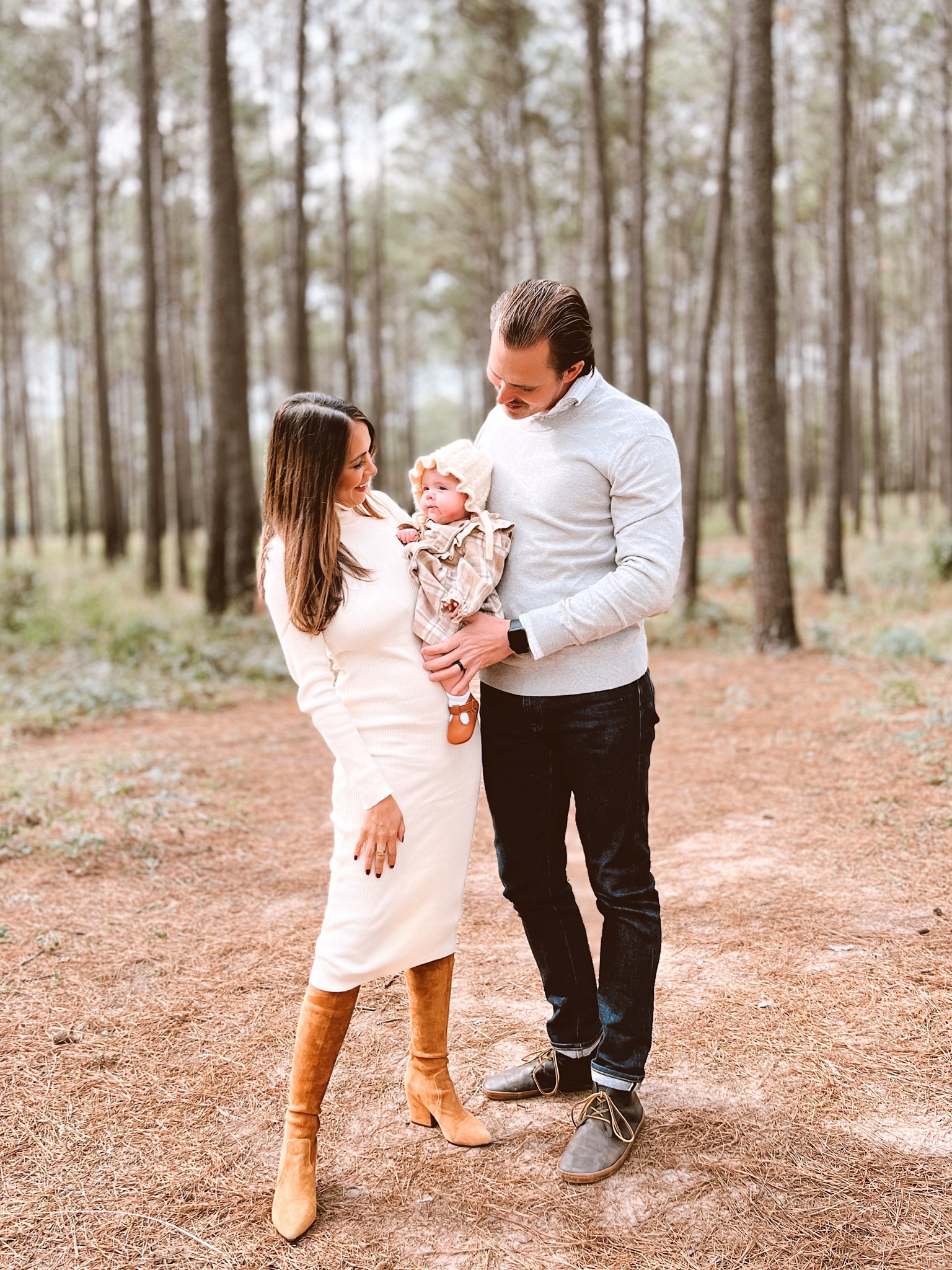 Sweater dress
Knee high boots 
Baby bonnet
Fall dresses 
Amazon finds 
 

#LTKbaby #LTKstyletip #LTKfamily