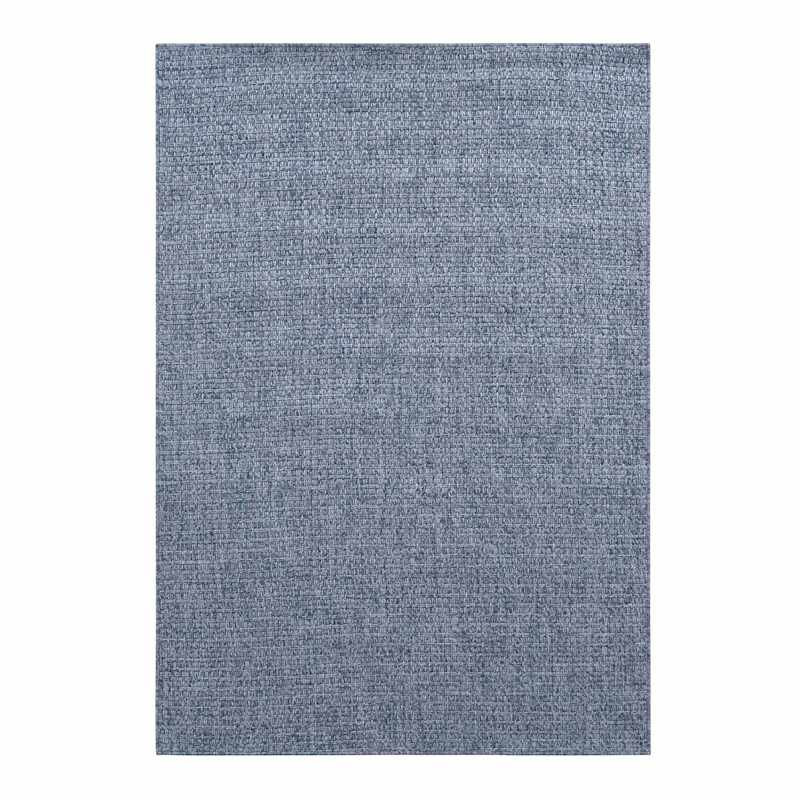 (E570) Blue Origins Area Rug, 8x10 | At Home