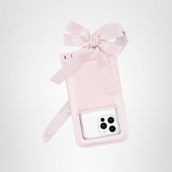 Case-Mate IP68 Waterproof Large Phone Pouch with Bow Design - Travel Beach Cruise Ship Essentials... | Amazon (US)
