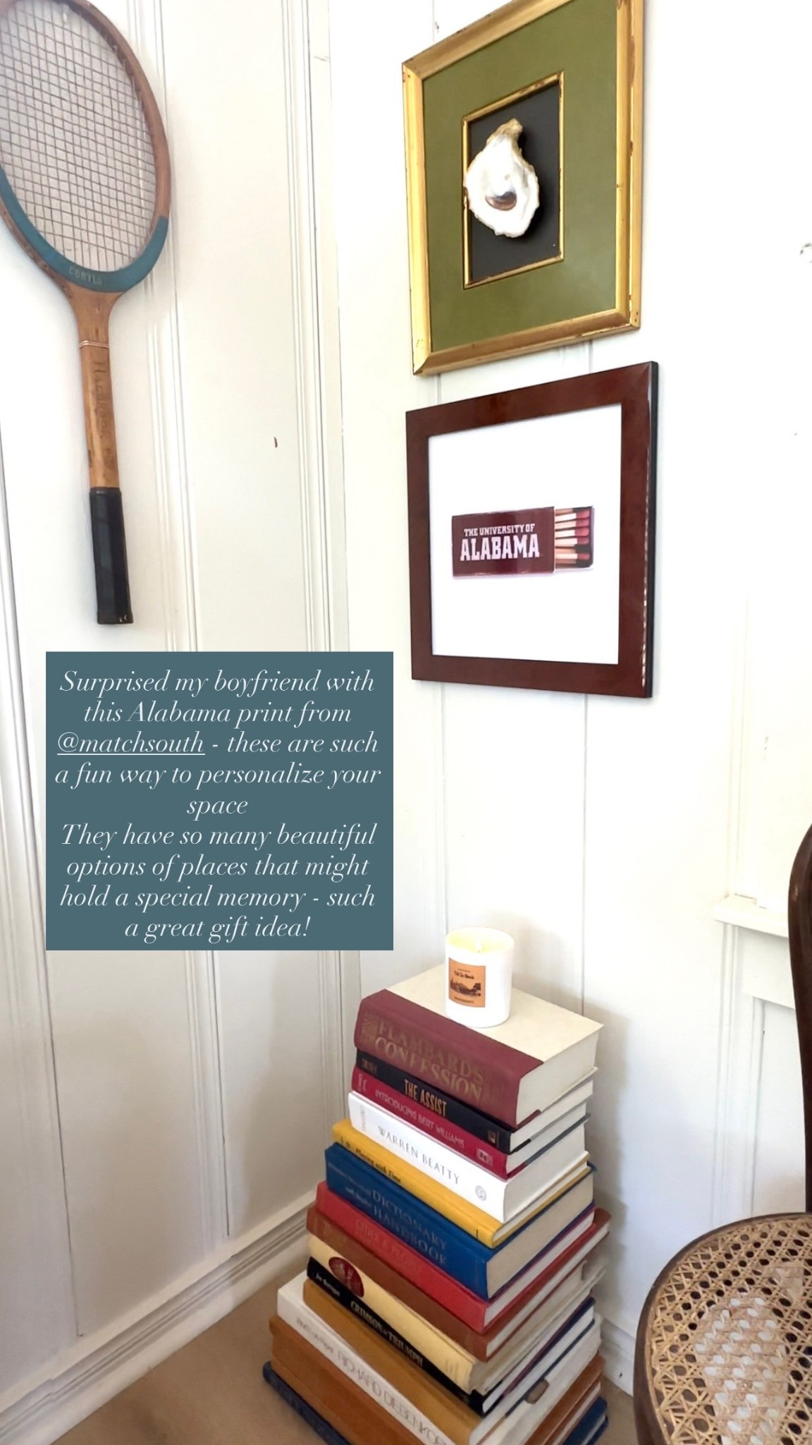 Surprised my boyfriend with this Alabama print from @matchsouth - these are such a fun way to add character and personalize your space 
They have so many beautiful options of places that might hold a special memory - such a great gift idea! 

#LTKHome #LTKstorytime #LTKTravel