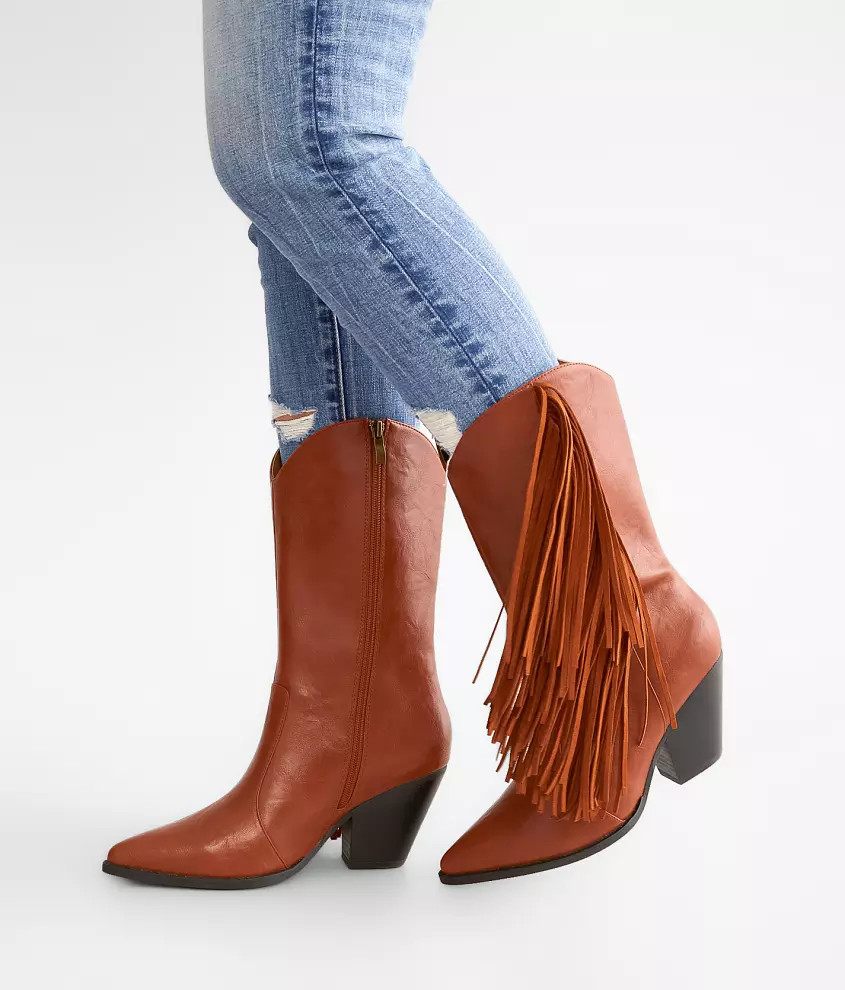 Mckenna Fringe Western Boot | Buckle