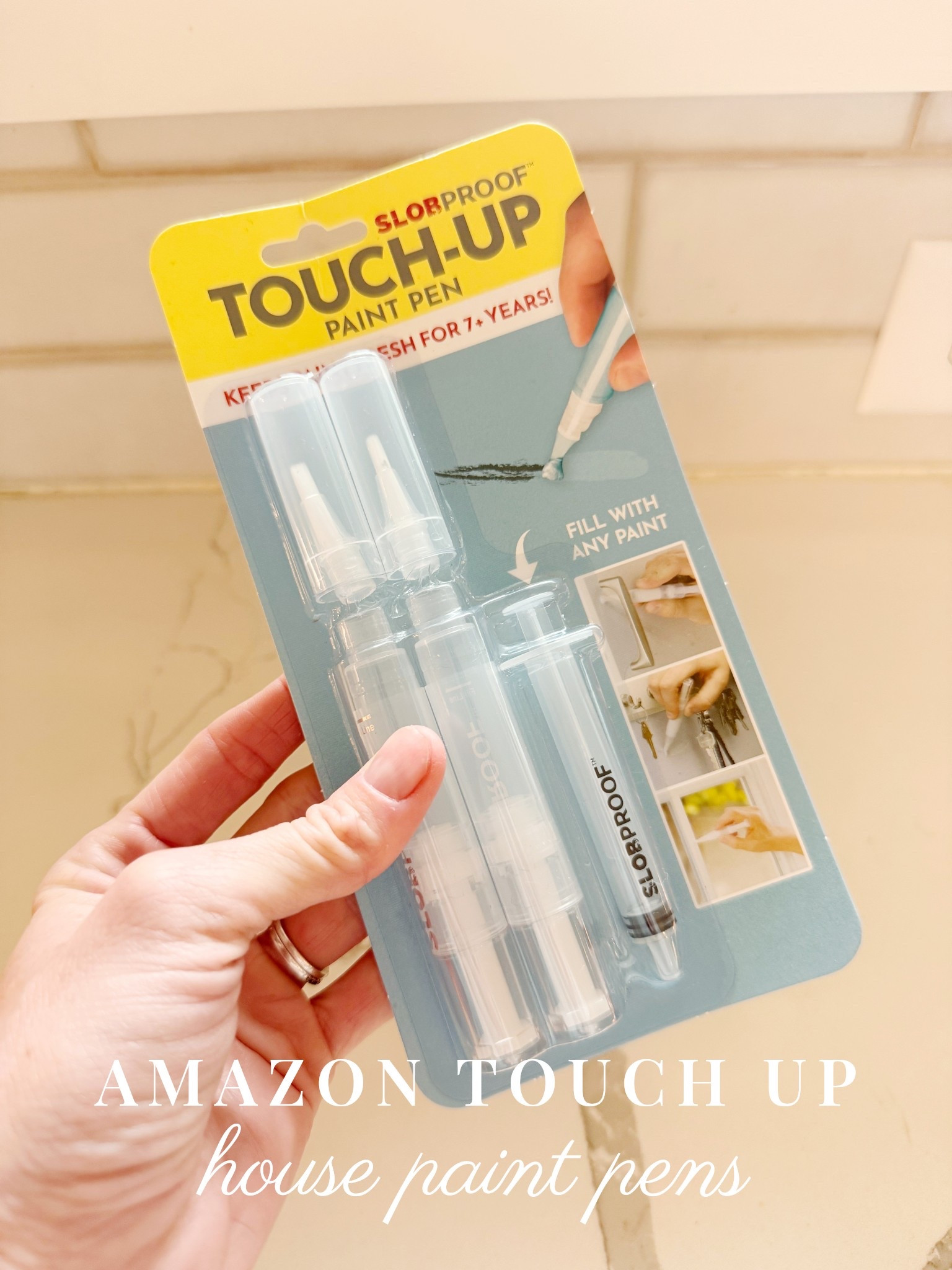 Amazon refillable touch up paint pens - you NEED these for your home!! 🏡 Touch up and clean all those baseboards in the new year! 🤍

#LTKHome #LTKselfcare #LTKdayinmylife
