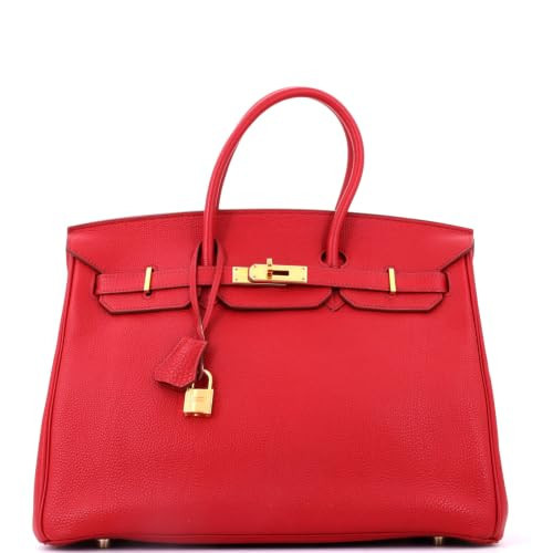 Hermès, Pre-Loved Birkin Handbag 35, Rouge Garance | Amazon (US)