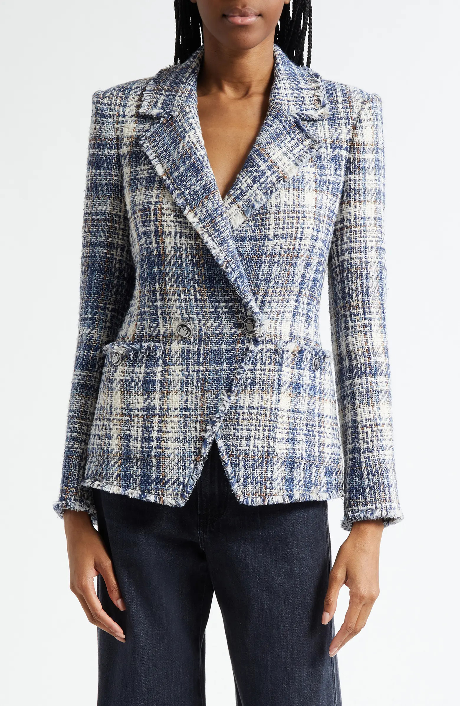 Theron Plaid Tweed Jacket | Nordstrom