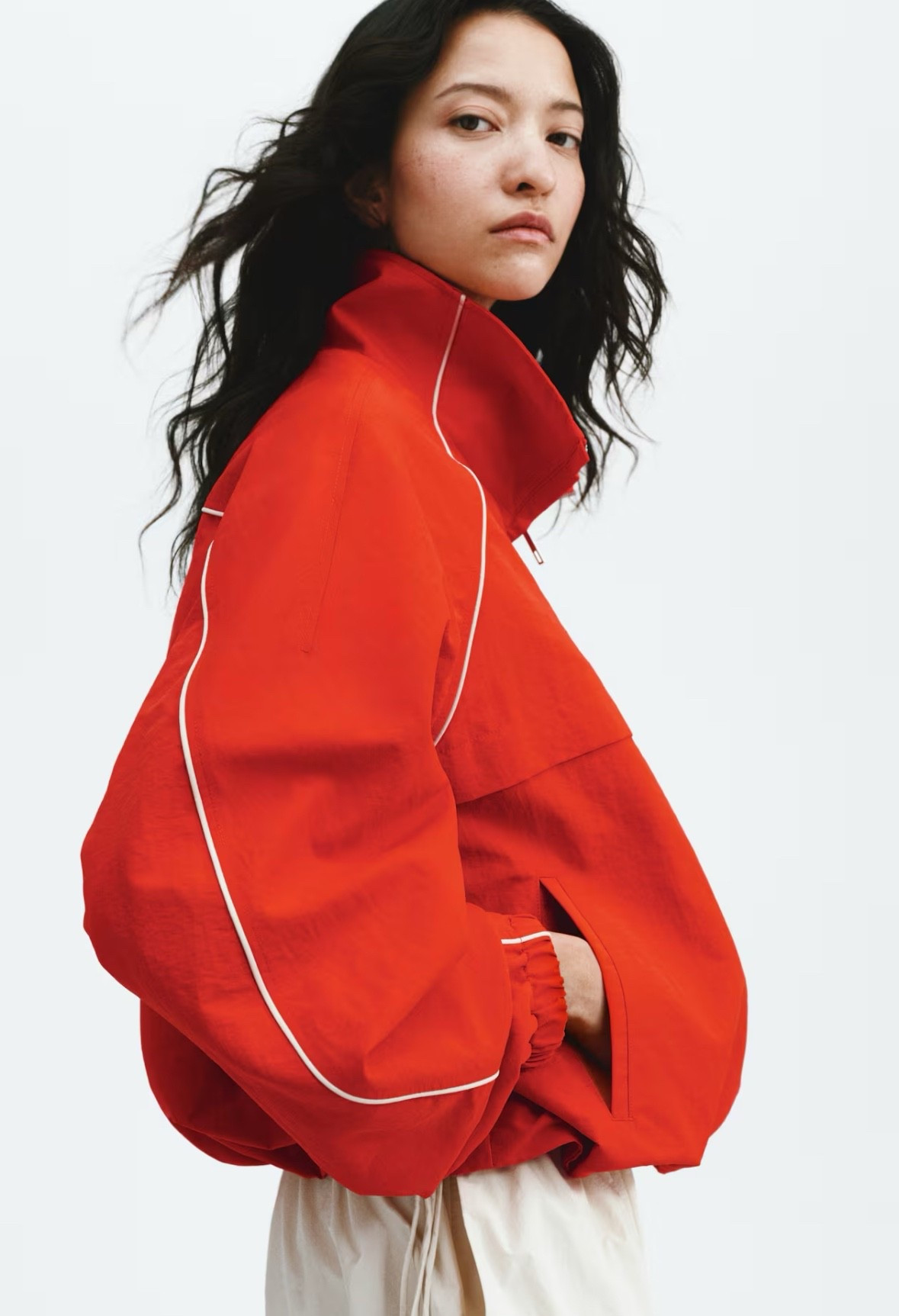 Great red jacket under $60 👌🏽