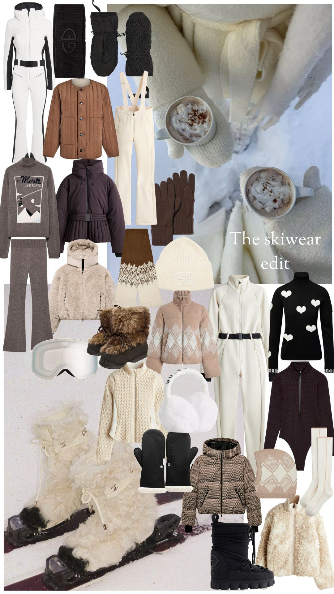 The skiwear edit, ski fashion, high street skiing outfits, knitwear, layering, winter fashion, ski accessories, apre ski outfits  

 #LTKuk #LTKwinter #LTKstyletip