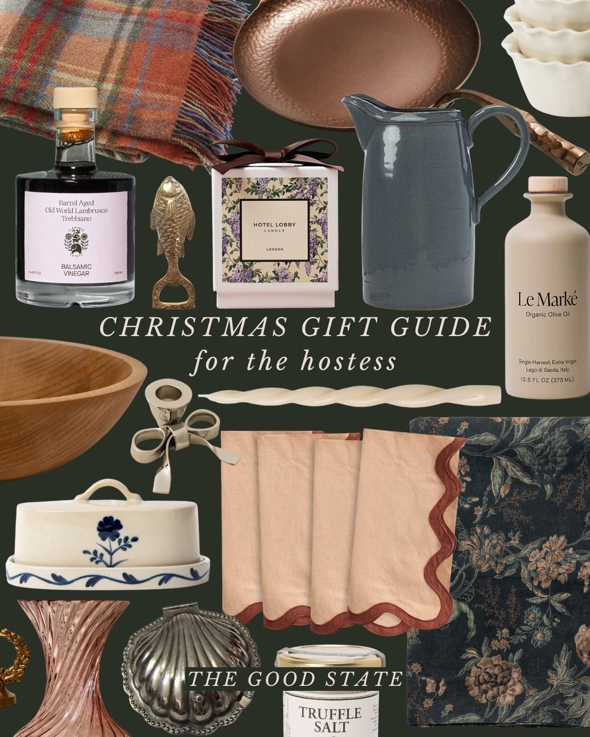 This collection is for the intentional gift givers. For those who deeply desire to give gifts that are meaningful and thoughtful. 
These gifts were carefully curated for those who make life beautiful—for the gardeners, homebodies, travelers, hostesses and for those who find joy in the everyday. For the girlies who love slow mornings at home wrapped in their favorite plaid throw blanket. The aroma of freshly brewed coffee filling every corner of their home and golden morning light dancing through the windows. For the farmers market ladies with sleepy eyes, their trusty barn coat and arms full of seasonal produce and flowers. These gift ideas are for the hosts who live for the reward of a full home and crowded table. For the gardeners and florists. The ones who appreciate little luxuries like the flickering flame of a holiday candle, a peaceful skincare routine and cozy cashmere socks on a chilly winter day. For the homesteader who has piles of quilts in her closet and endless sourdough loaves for her family and neighbors. These are more than just gifts—they’re tangible ways to tell love ones, “I see you and I love you”. “I see the desires of your heart and the season of life you’re in and I celebrate you”. 

#nichegifts #giftideas #giftsforher #giftguide #uniquegifts #uniquegiftideas #farmersmarket #marthastewart #gardeninglove #slowliving #slowmorning #ltkgiftguide #ralphlaurenchristmas #ralphlauren 
Sezane, Etsy, unique gifts, Christmas gifts, holiday gifts, Ralph, Lauren, target, McGee and Co., Shea, McGee, Amazon, Anthropologie, free people, Walmart, hosting, gifts for host, gifts for him, L.L. Bean, Tuckernuck, jewelry, accessories, purse, gift idea, J.Crew, Haven well within, Quince gifts for mom, gifts for mother-in-law, gifts for sister, gifts for daughter 

#LTKSaleAlert #LTKFindsUnder50 #LTKGiftGuide