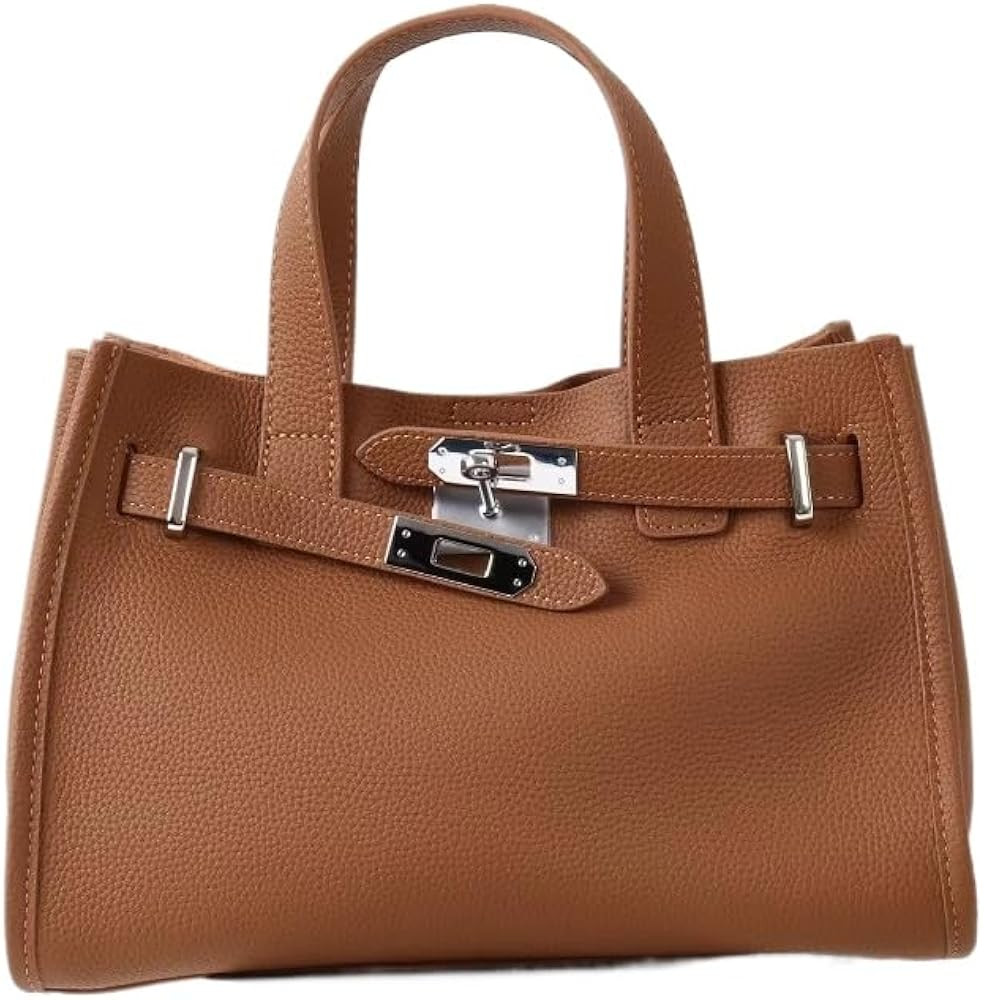 Leather Totes Handbag Shoulder Bag Sling Hobo Commuter Crossbody Bag Large Capacity Locker Versat... | Amazon (US)