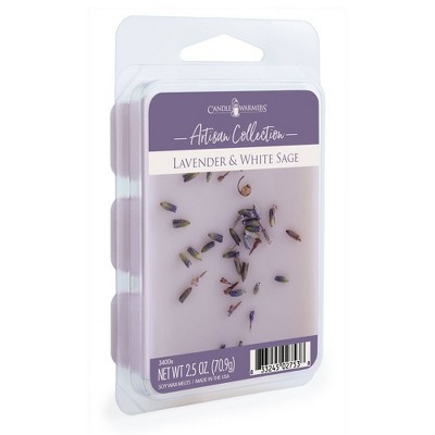 Candle Warmers Etc. 2pk Classic Lavender and White Sage Wax Melts Flameless Candle Base 2.5oz | Target