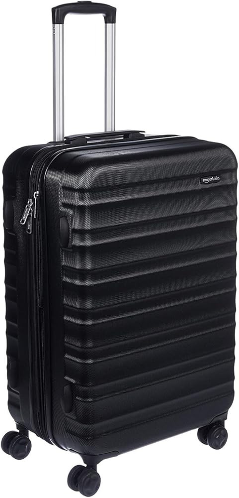 Amazon Basics Expandable Hardside Luggage, Suitcase with Wheels, 26-Inch Suitcase with Four Spinn... | Amazon (US)